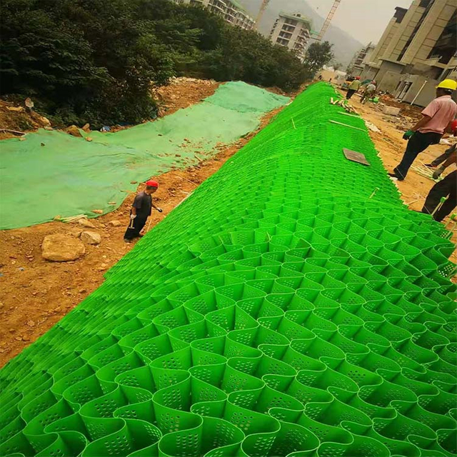 Retainning Wall Honeycomb Geomalla System