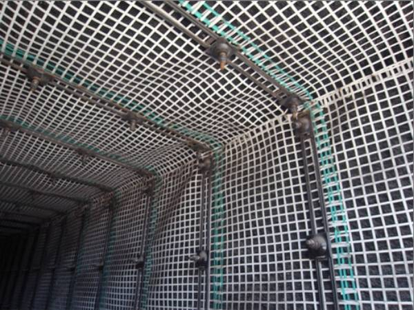 Fire Resistance Biaxial Geogrid Use for Mine Project
