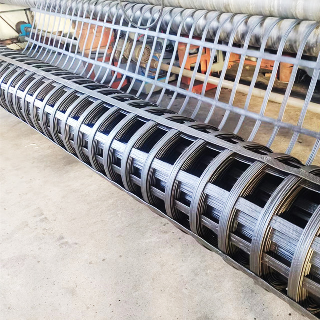 Professional Uniaxial HDPE Geogrid for Airport and Slope Protection