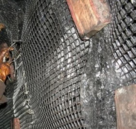 Mine Flame Retardant PP Geogrid